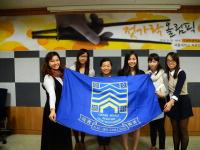 (from left) Crystal Li, Cherrie Chow, Monica Tang, Amy Chan, Katrina Lee and Ellen Tsang